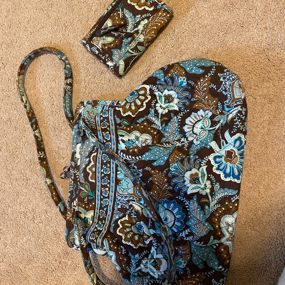 vintage vera bradley wallet and purse set